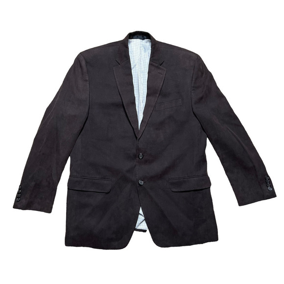 Ralph Lauren 2 Button Front Blazer Corduroy Fully Lined Brown Mens Size 42R - Picture 1 of 9